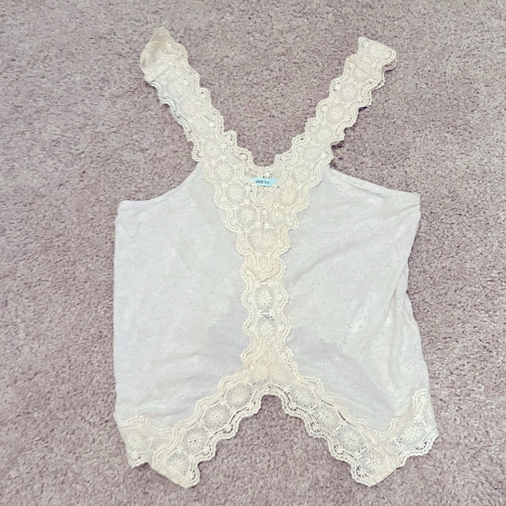 White Kimchi Blue Bralette